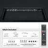 SYLVOX 65inch Outdoor TV, All-in-one Android Smart TV With Audio System, 4K UHD1000 Nits Partial Sun Outdoor Television